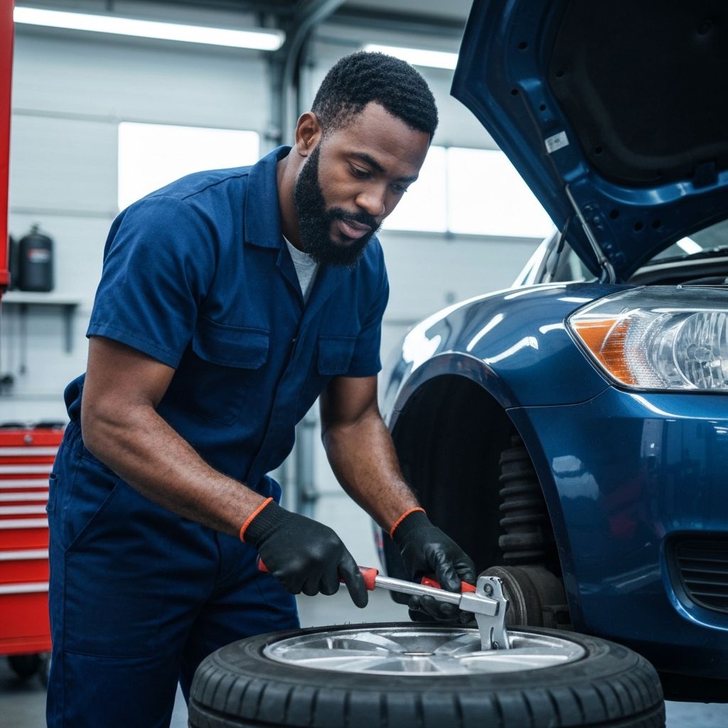 Mobile tire service