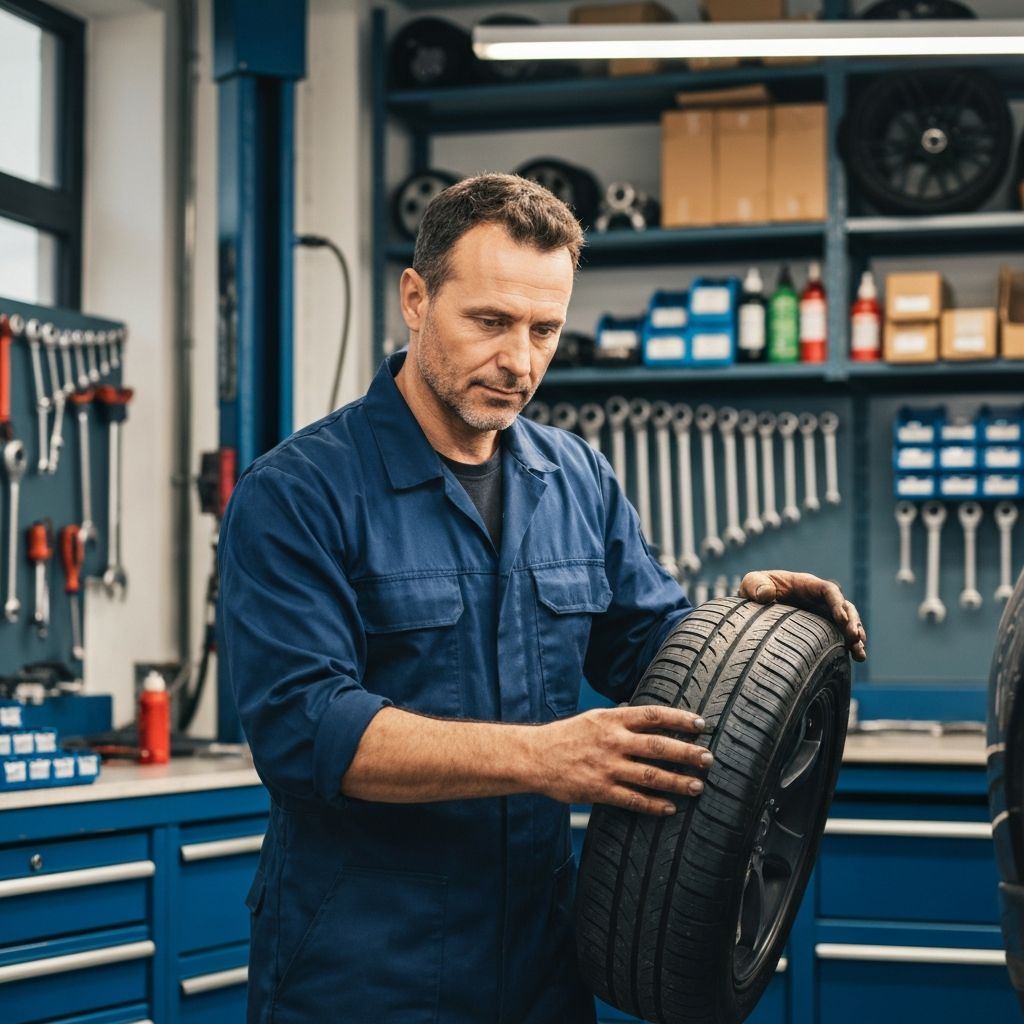 Professional tire service